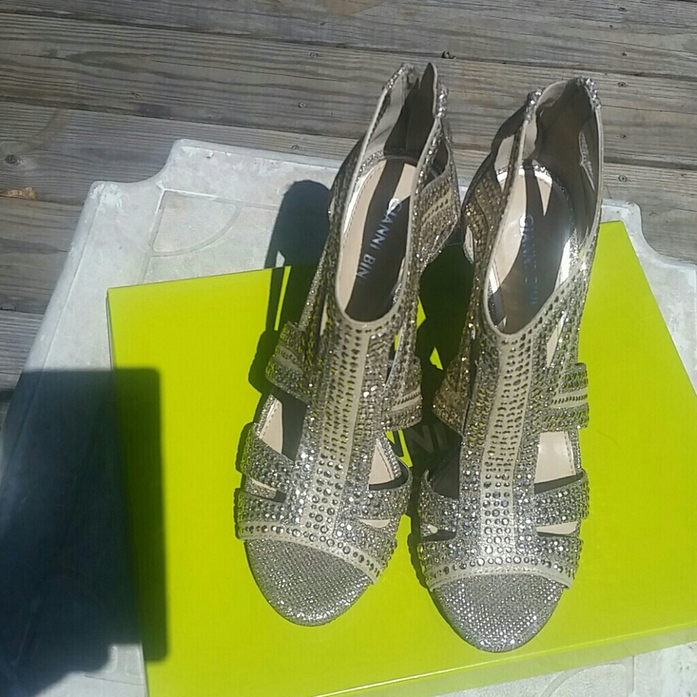 Gold heels